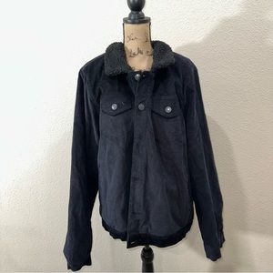 Black Sherpa lined jacket